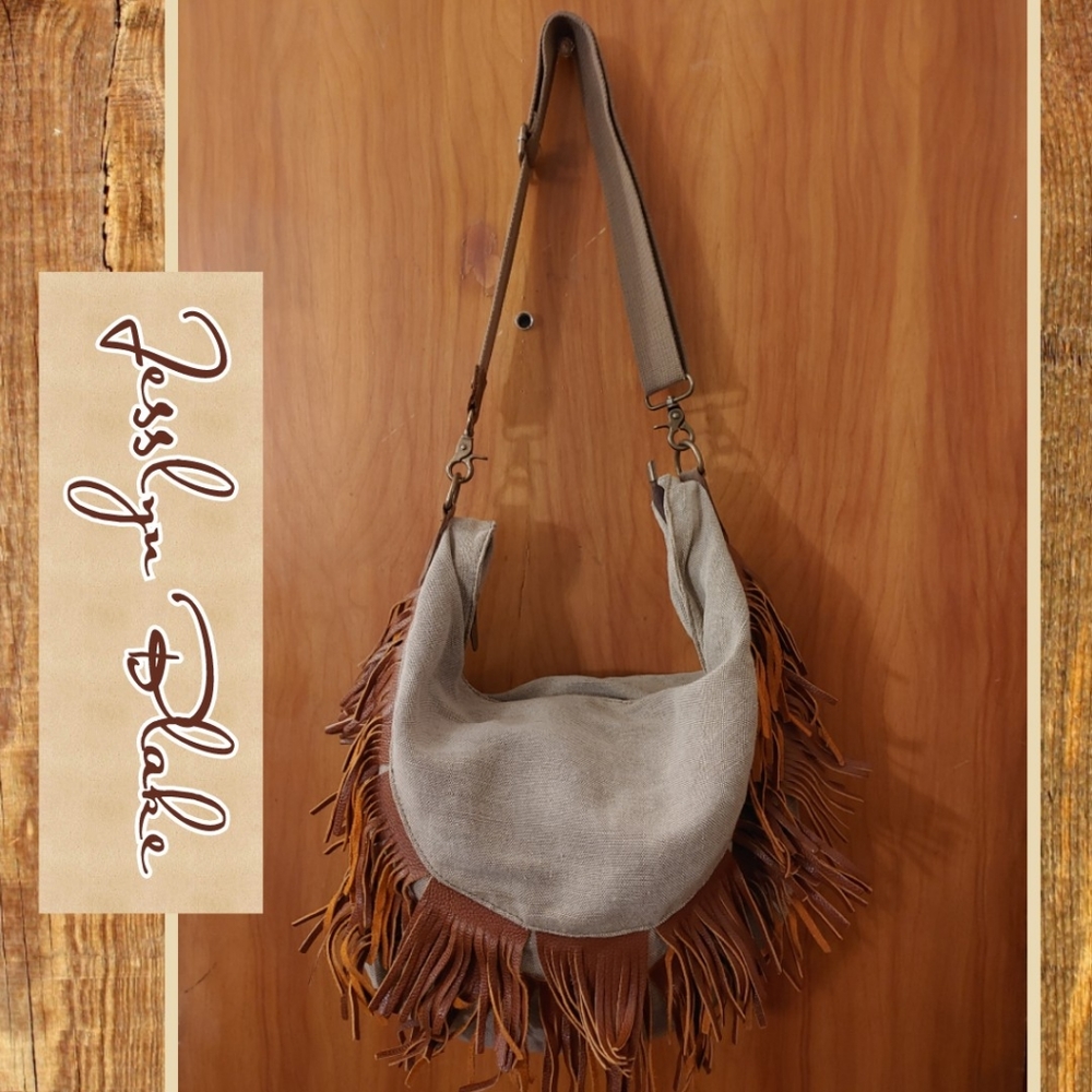 🌼🌼🌼Jesslyn Blake Hobo Canvas Bag🌼🌼🌼